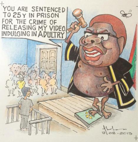 Cartoon by Qaumuge Mehi