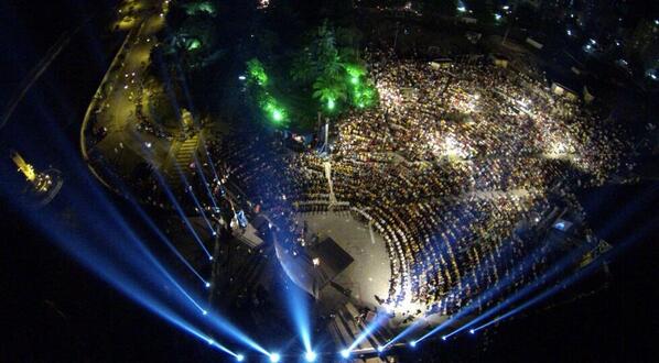 MDP rally on 5 September Thursday night, one of the biggest political gathering ever in Male'